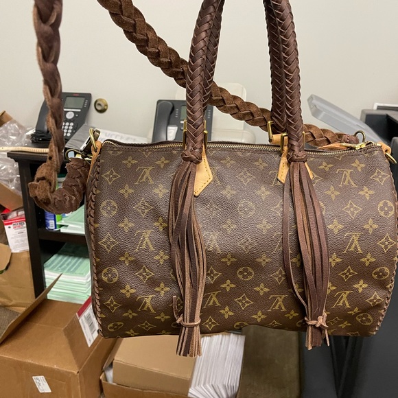 Authentic Louis Vuitton speedy vintage boho bag - Picture 10 of 16